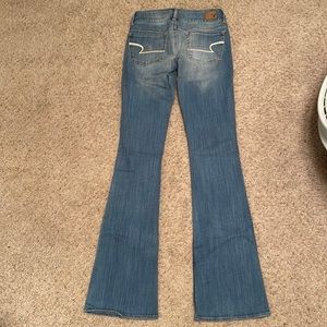 Like New American Eagle Artist Flare Jeans, Size 2 Xtra-Long.